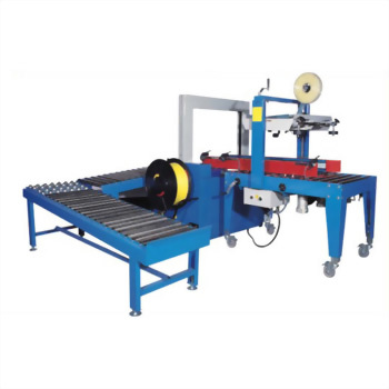 Automatic Carton Sealing & Strapping Machine
