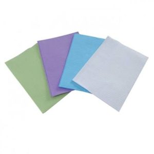Disposable Nonwoven Dental Patient Bib – PE-Laminated Protective Grade