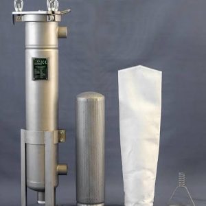 Industrial Water Filtration System for Textile Dyeing Lines (Bag Filter Housing Unit) Item Code: KIKI-TEX-BFH-500